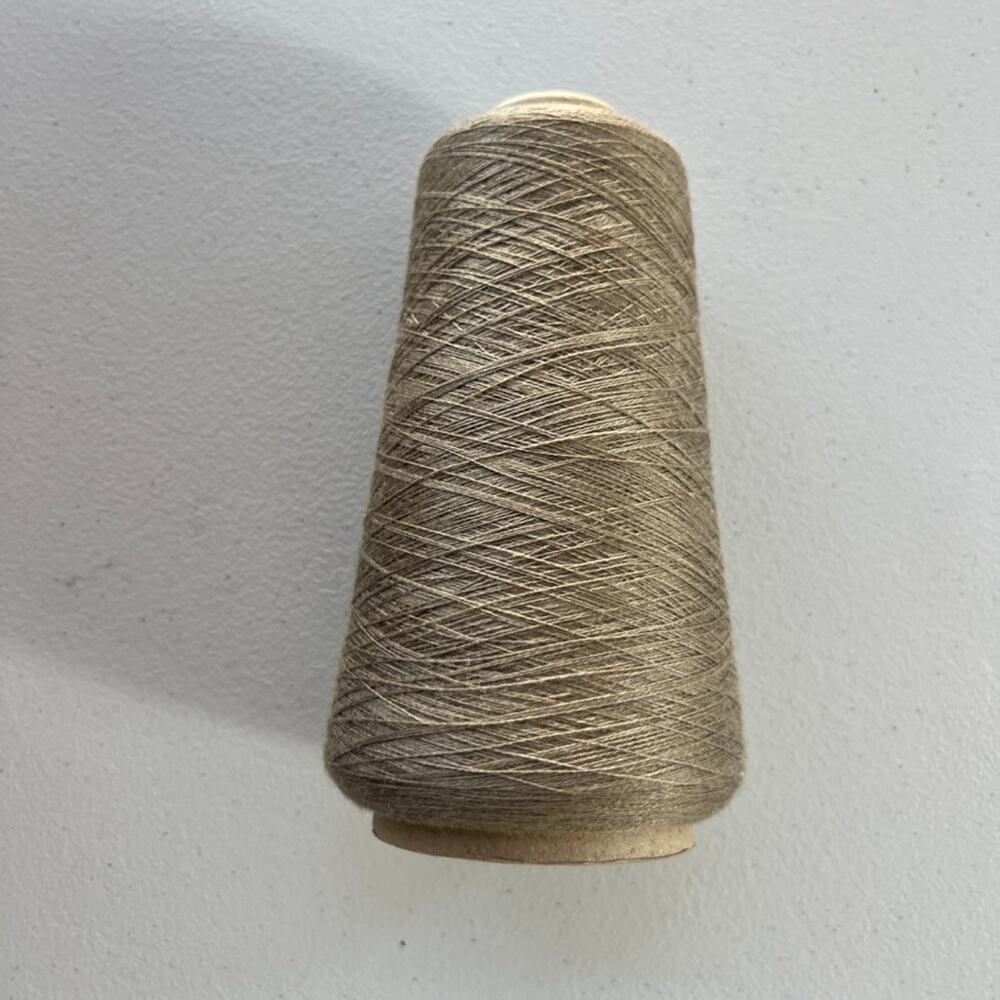 Colourmart Yarn 150g Cone Taupe Yarn 2/56 NM Cobweb WT Cashmere Silk Merino - Picture 1 of 6
